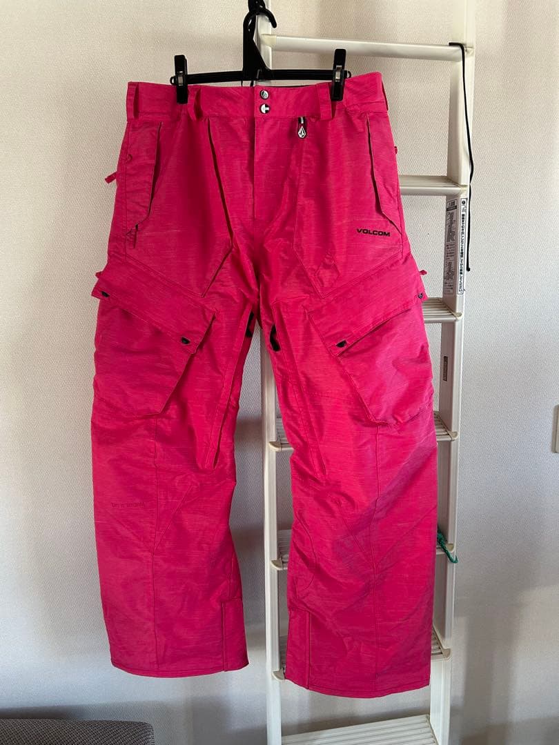 VOLCOM スノーボードパンツ L ピンク