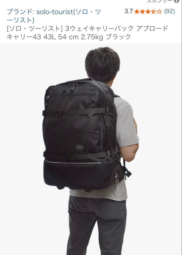 SOLO-TOULIST アブロードキャリー43