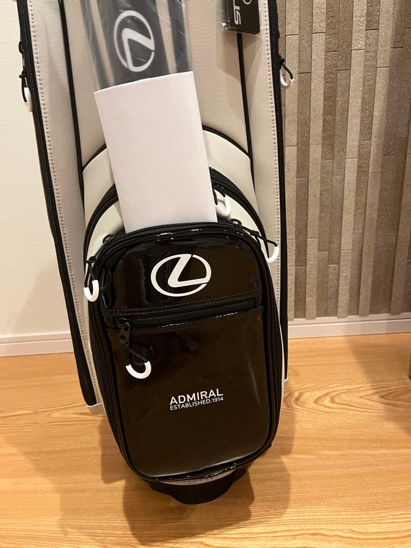 【新品】レクサス　アドミラル✖️キャディバッグ　値下げ中❕