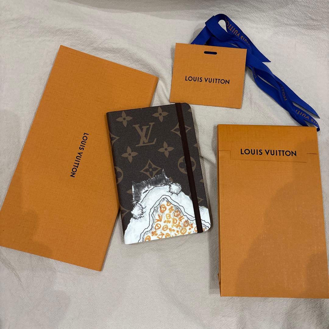 LOUIS VUITTON ルイヴィトン ノート モノグラム 付属品付き 正規品