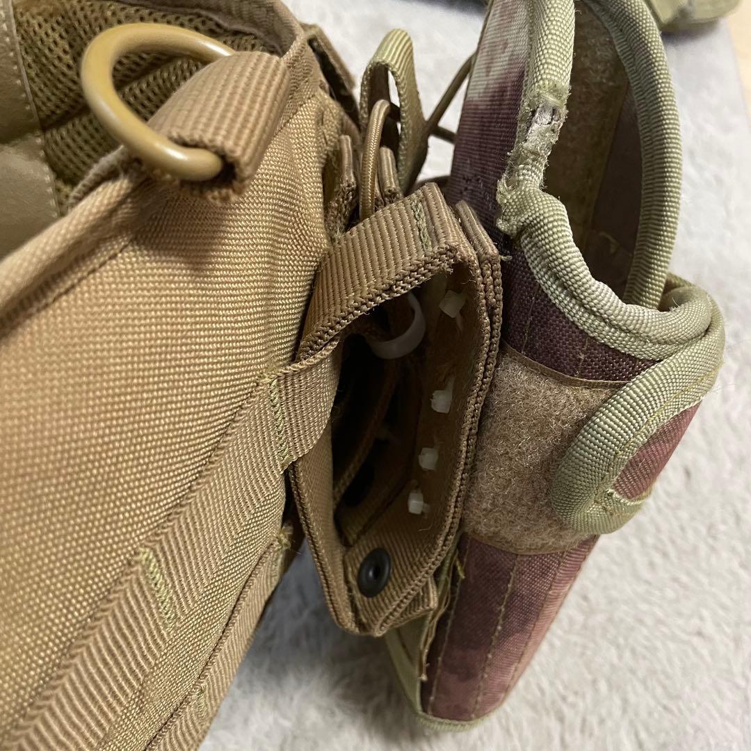 EmersonGear プレートキャリア＋バトルベルト、ポーチ他セット