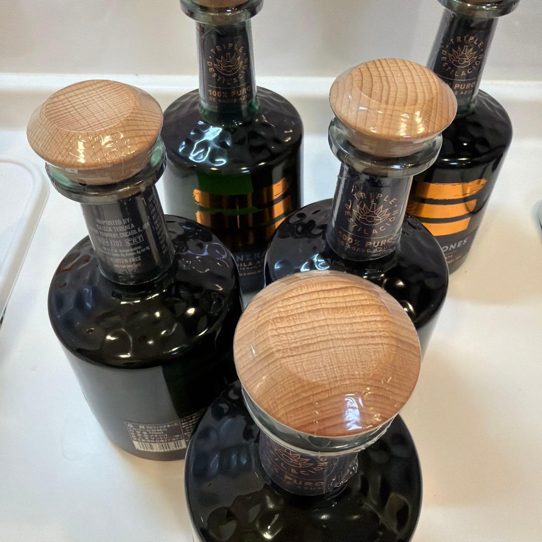 トレスジェネレーション アネホ テキーラ 750ml 5本 新品 未開栓 箱無し