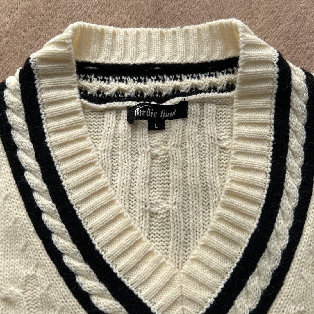 【Birdie hunt】バーディーハント　ケーブルニット 3点セット　L