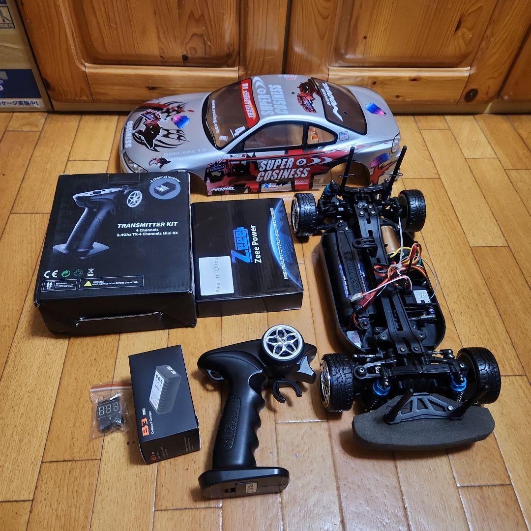 タミヤ ドリフト ラジコン フルセット　TT01　シルビア　③　　　tt02