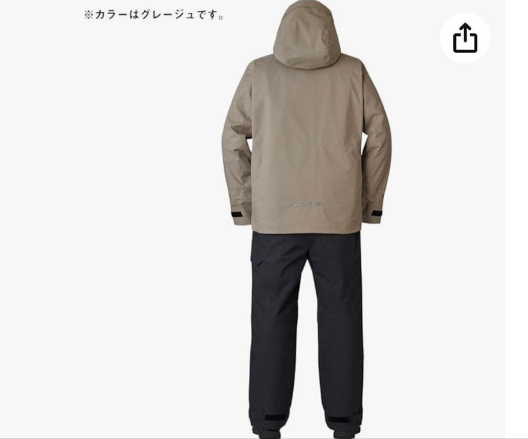 ダイワ(DAIWA) ウェア/防寒ウェアDW-3224 グレージュ L
