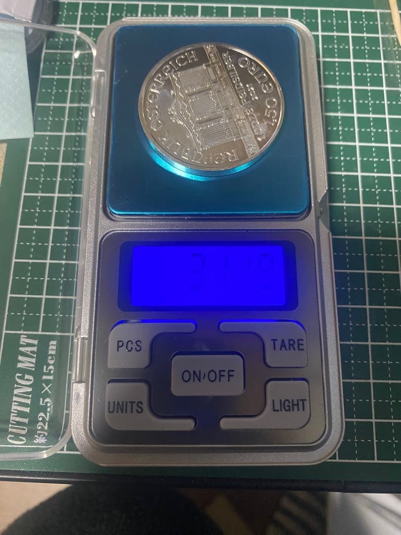 2021年 オーストリア ウィーン銀貨1オンス(純銀) カプセル付き