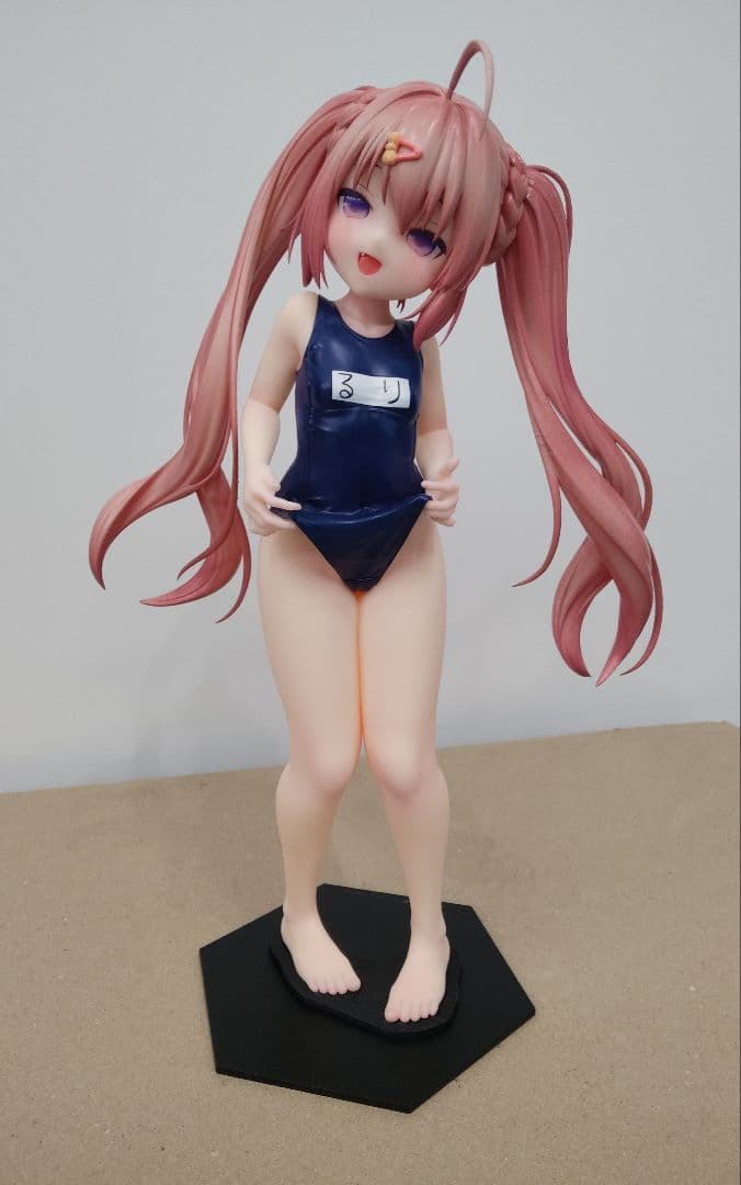 ぴよ寺むちゃ るりちゃん すくみずきゅっver. フィギュア B'full