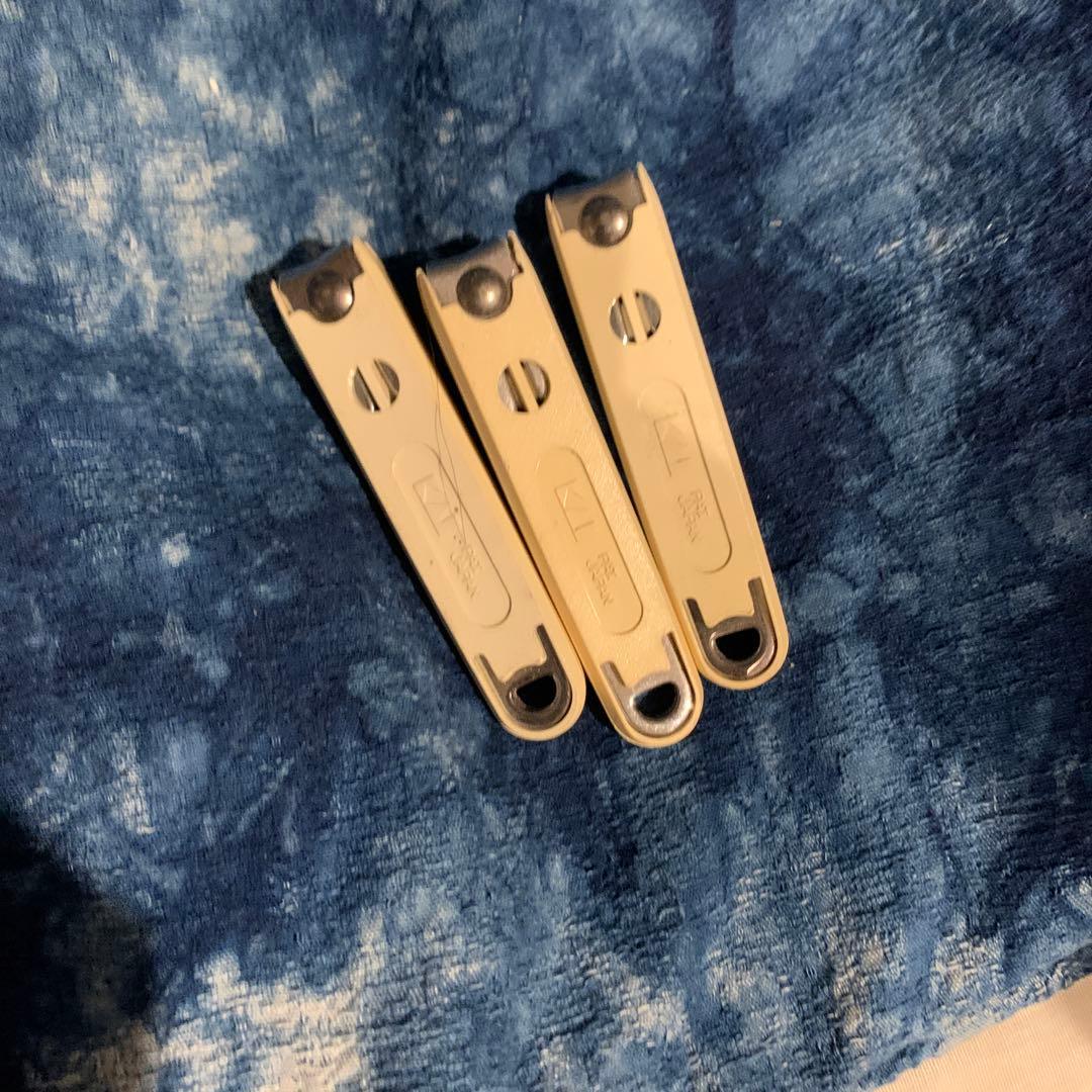 激レア‼️ 昭和レトロ　貝印ツメキリ　什器　ツメ吉くんロボット　回転式　爪切り付き