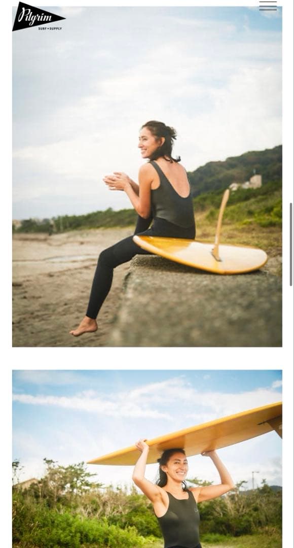 Pilgrim Surf RASH WET SUITSロングジョン2ミリ