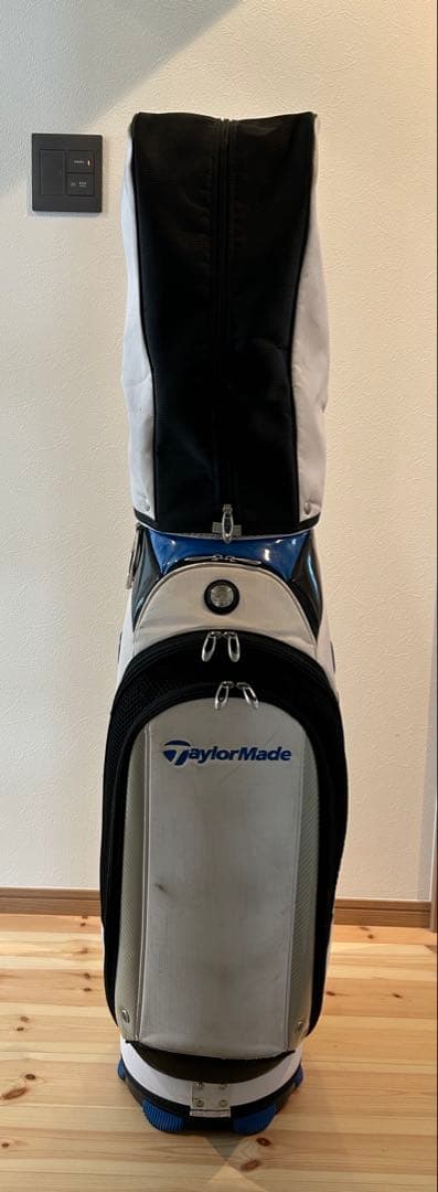 TaylorMade キャディバッグ ホワイト・ブルー・ブラック テーラーメイド