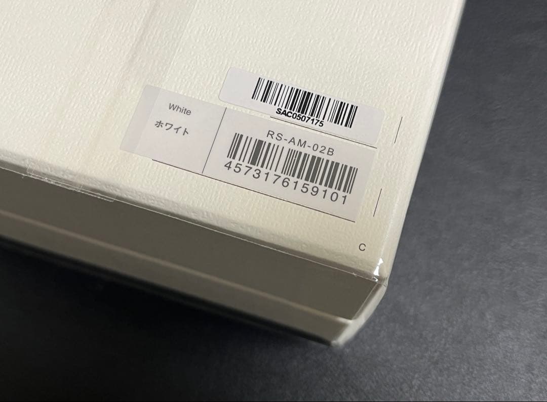 リファファインバブル ピュア RS-AM-02B ホワイト