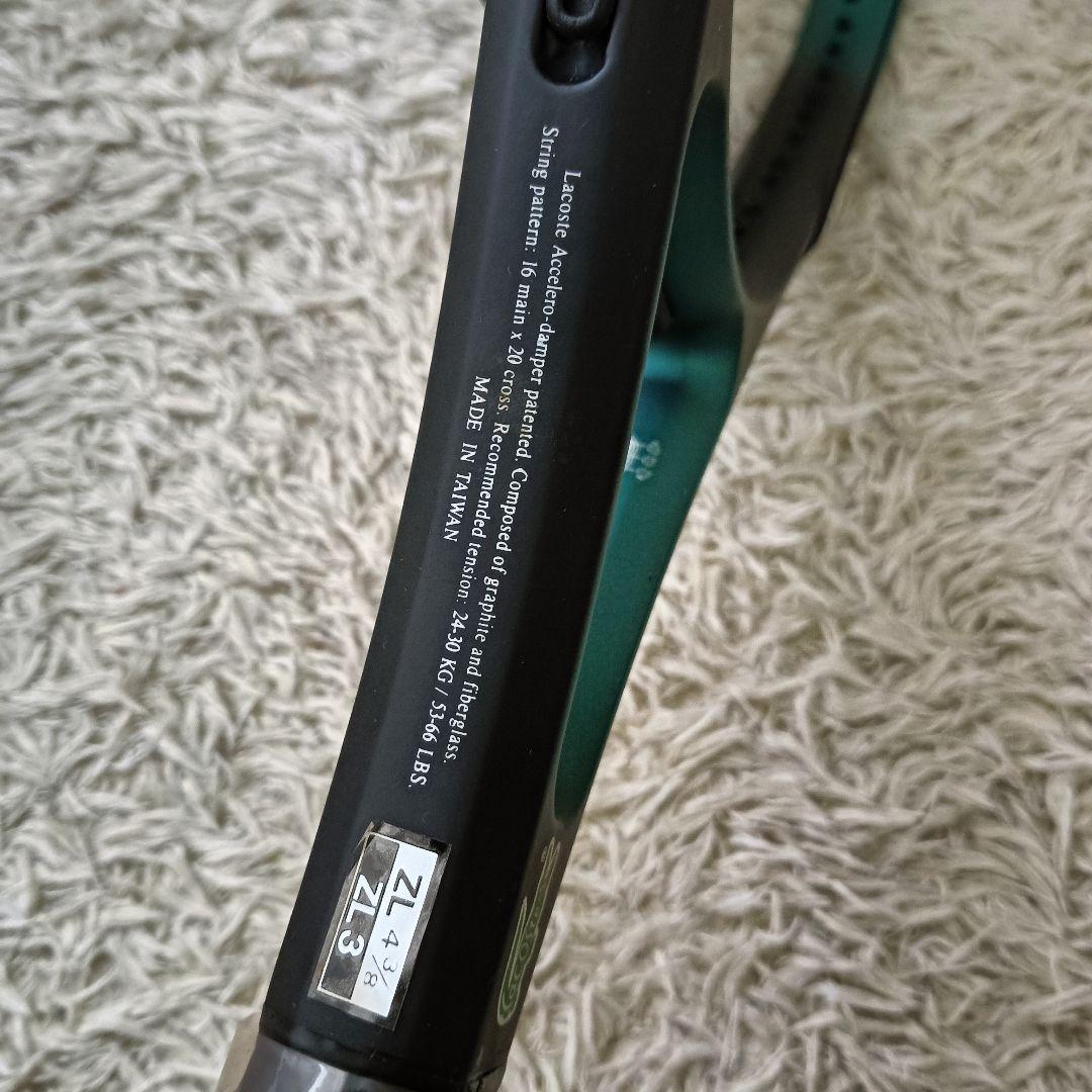未使用　希少　ラコステ　テニスラケット　LT 303 瓢箪型　硬式　ケース付