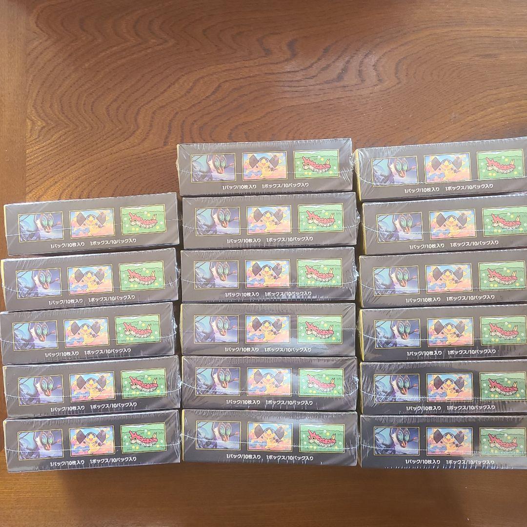 ポケモンカードゲーム　MEGAドリームex　17ボックス　シュリンク付き
