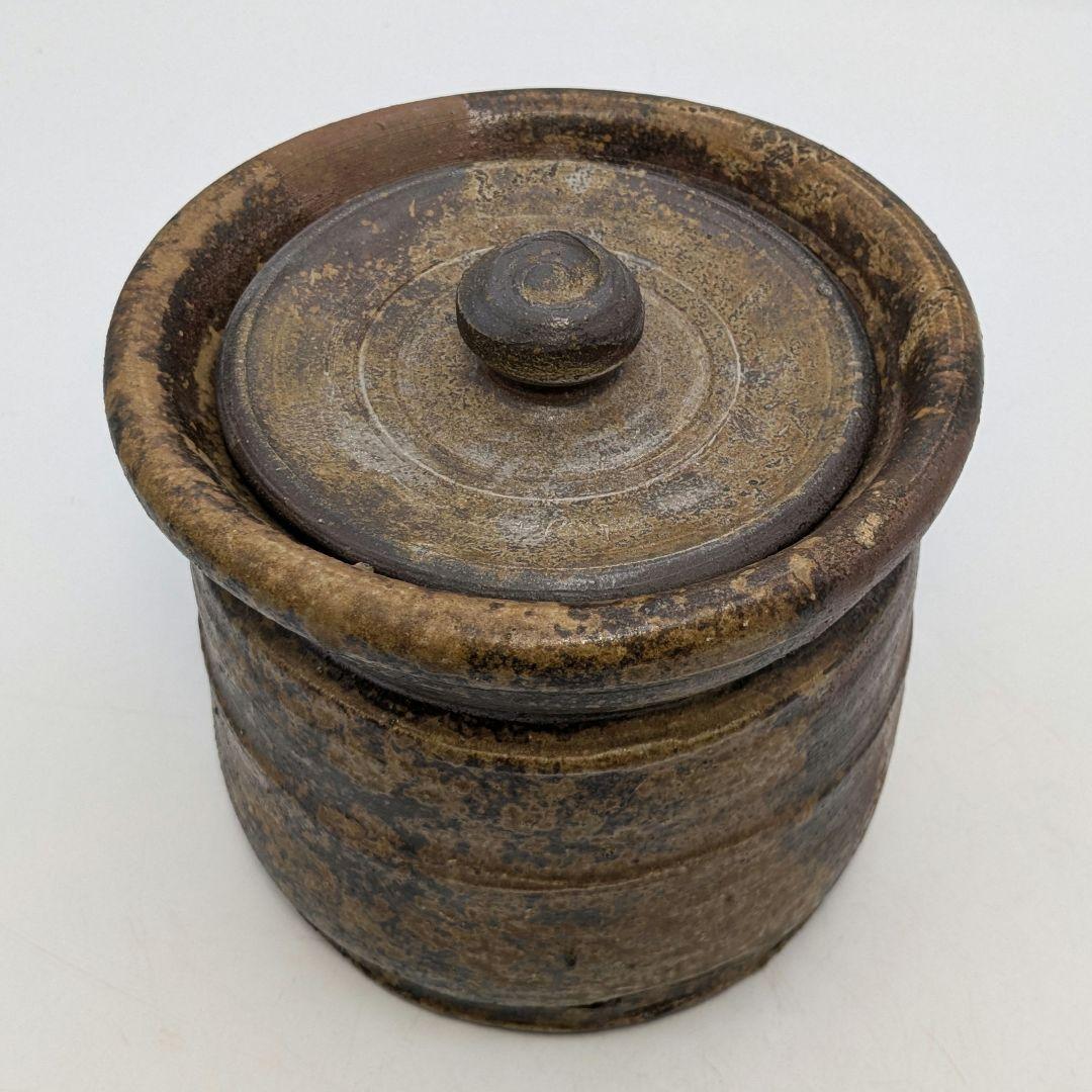 伝統工芸士 豊福寛 備前焼 水指A 共箱 水差し 茶道具 茶器 抹茶 食器 容器