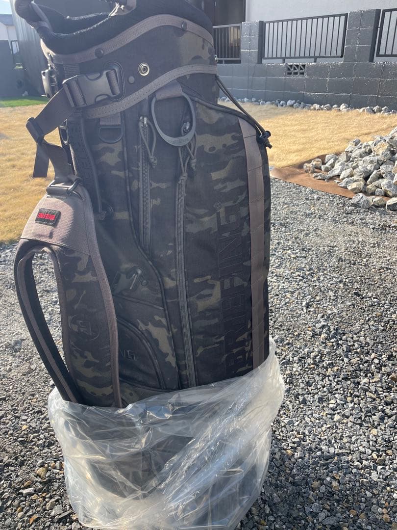 BRIEFING キャディバッグ CR-4マルチカモブラック　BRG231D08