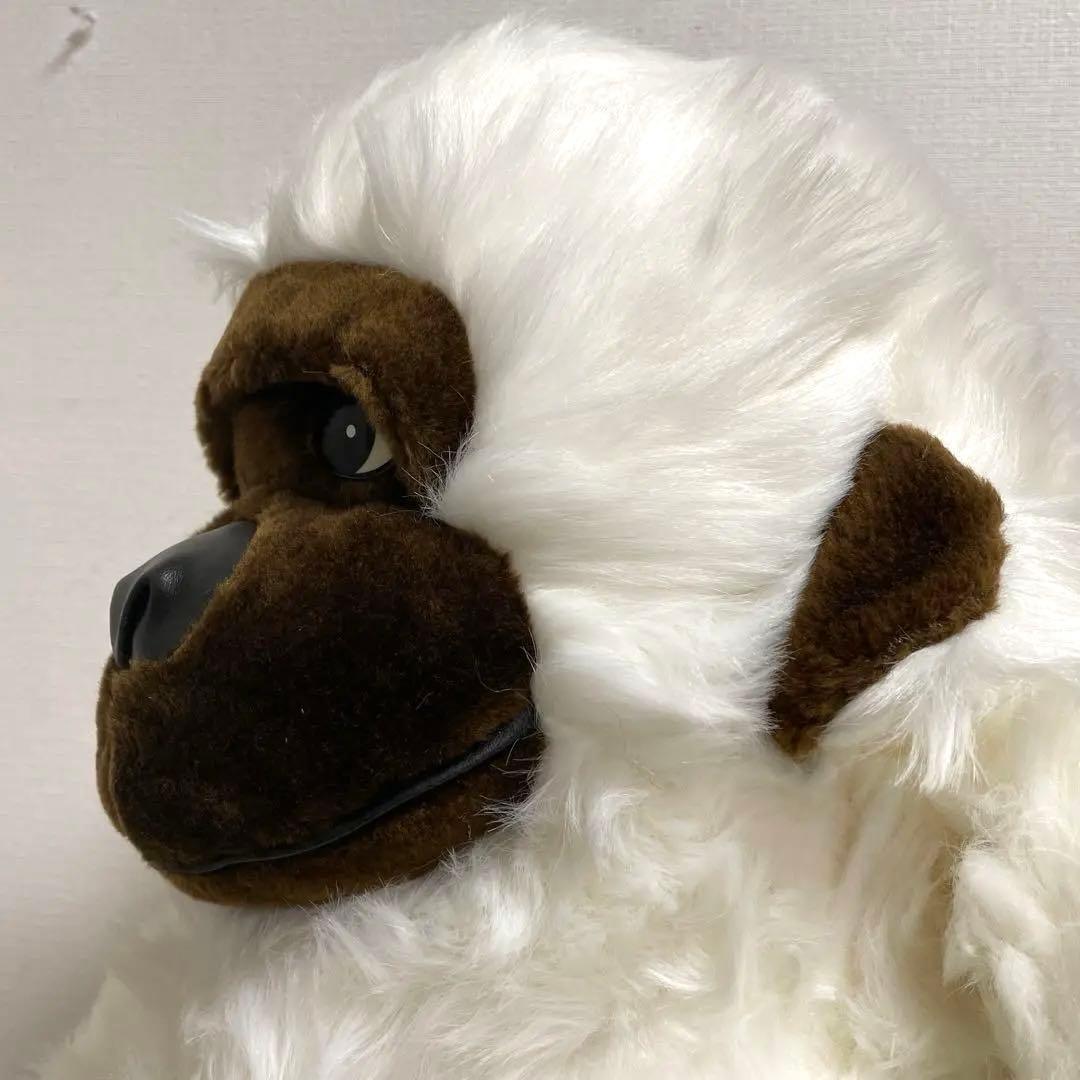 白いゴリラ　ビックサイズ　ビックゴリラ　美品　ゴリラぬいぐるみ　アニマル