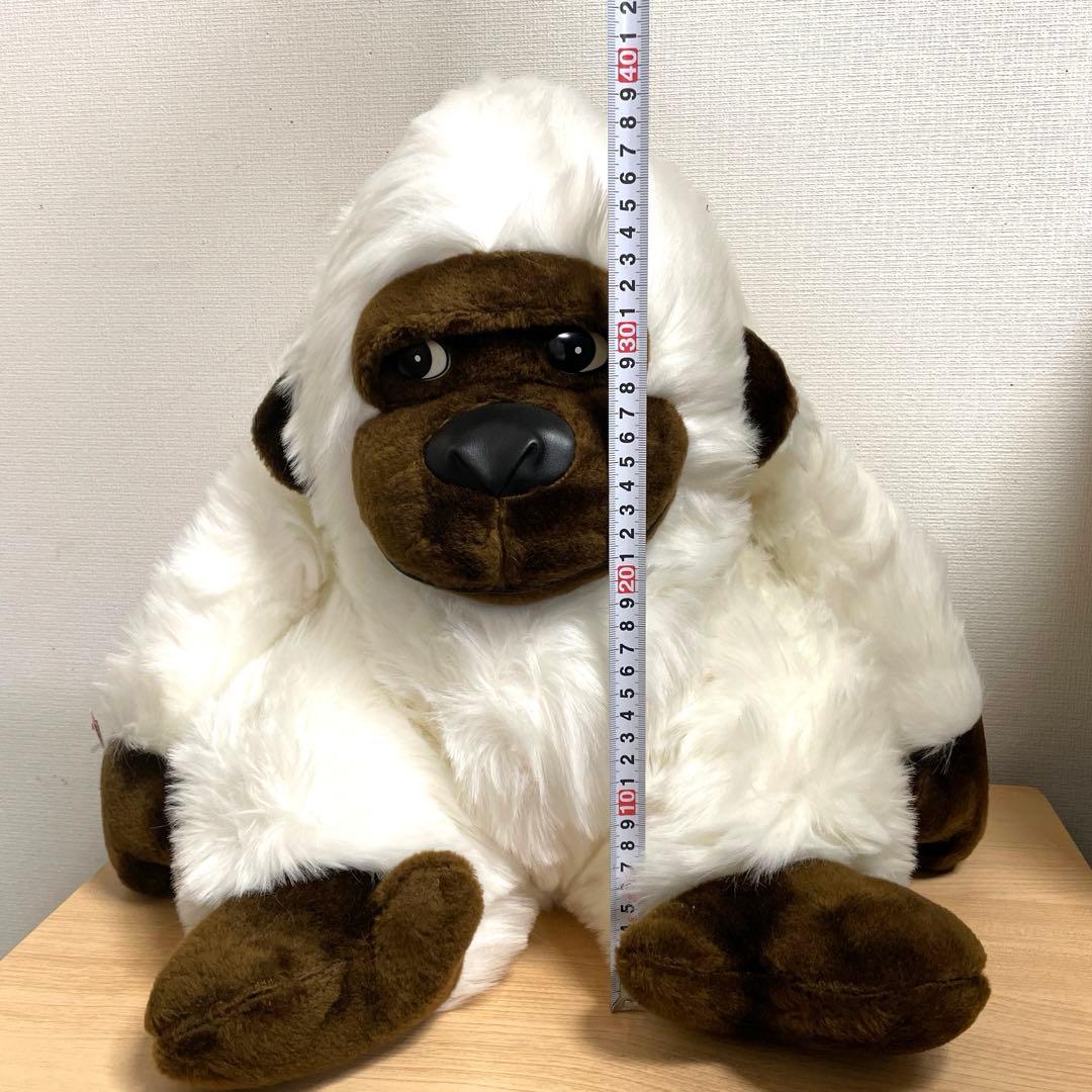 白いゴリラ　ビックサイズ　ビックゴリラ　美品　ゴリラぬいぐるみ　アニマル