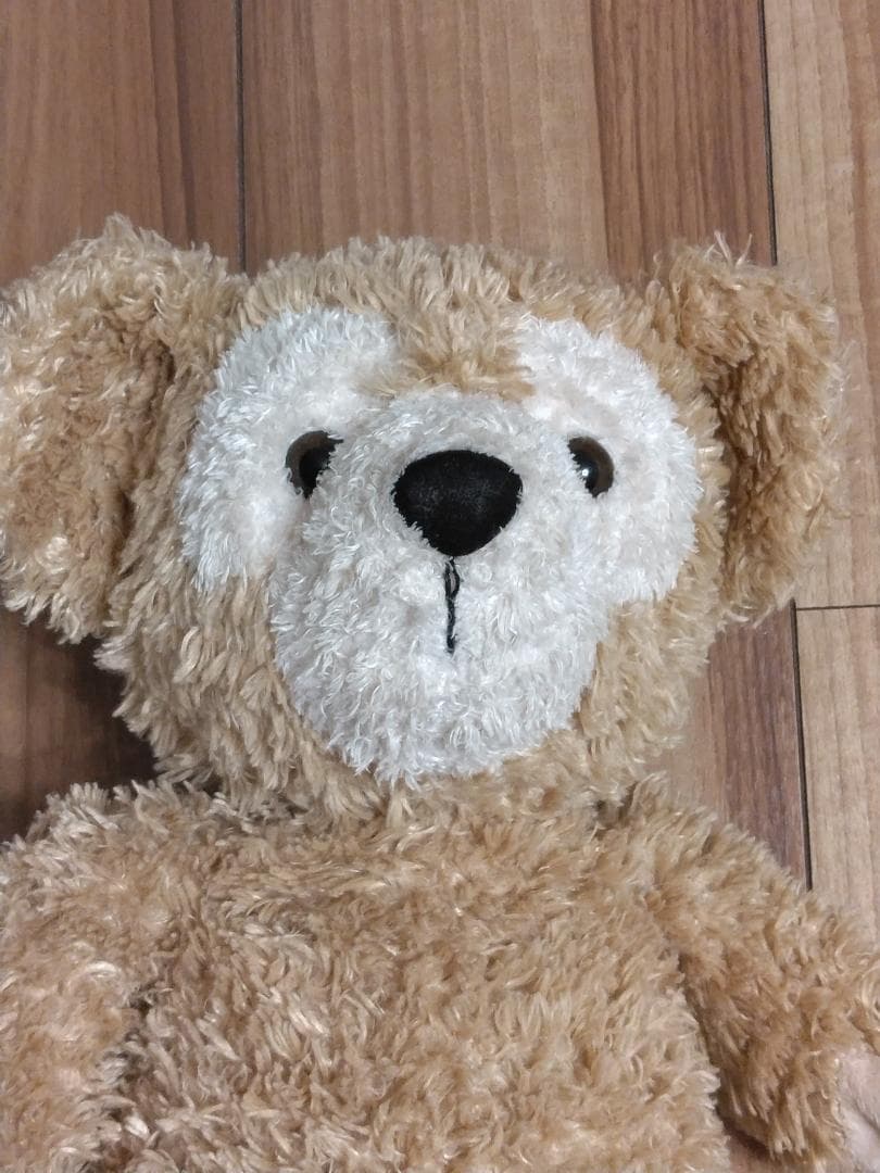 【美品、超レア】初期ダッフィーぬいぐるみ2004～2005購入　ビーズ入り白タグ