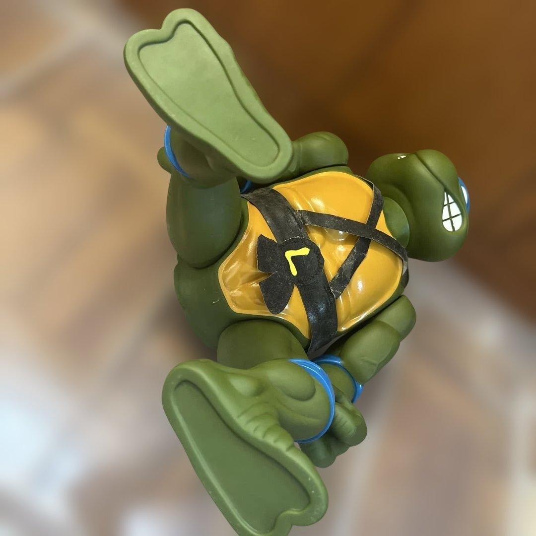 1989 ミュータントタートルズ ジャイアント レオナルド　Playmates製