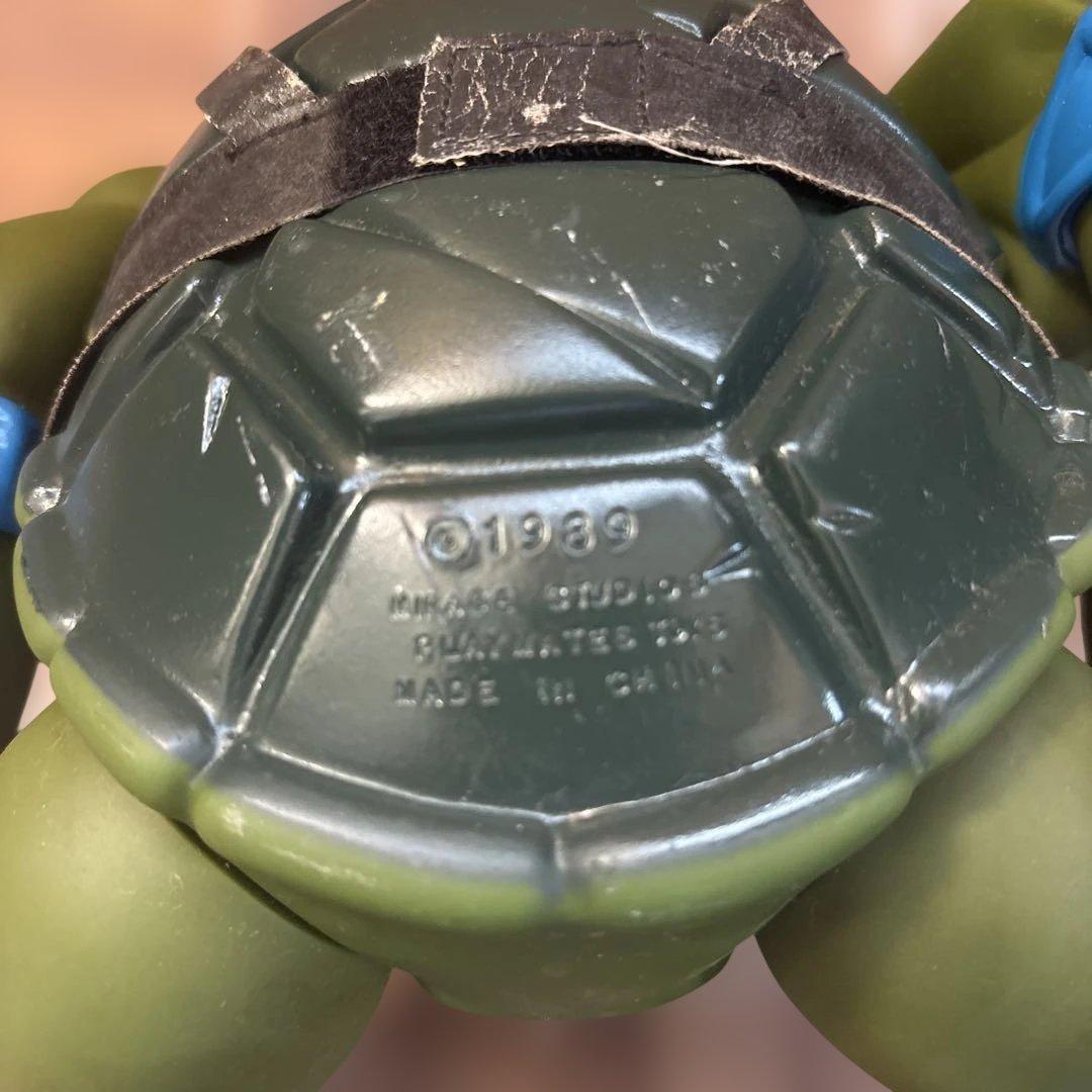 1989 ミュータントタートルズ ジャイアント レオナルド　Playmates製