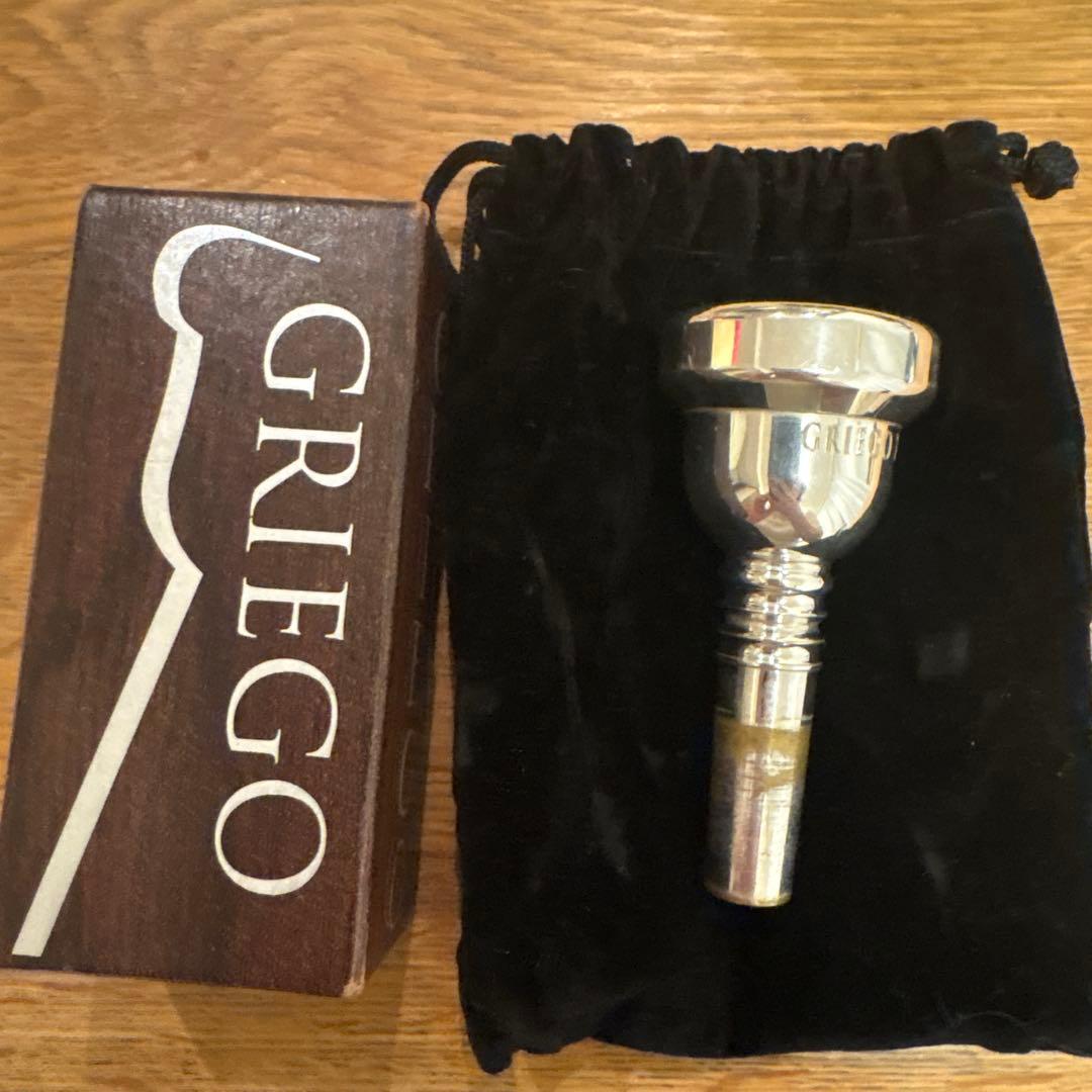GRIEGO トロンボーンマウスピース 専用ケース付き