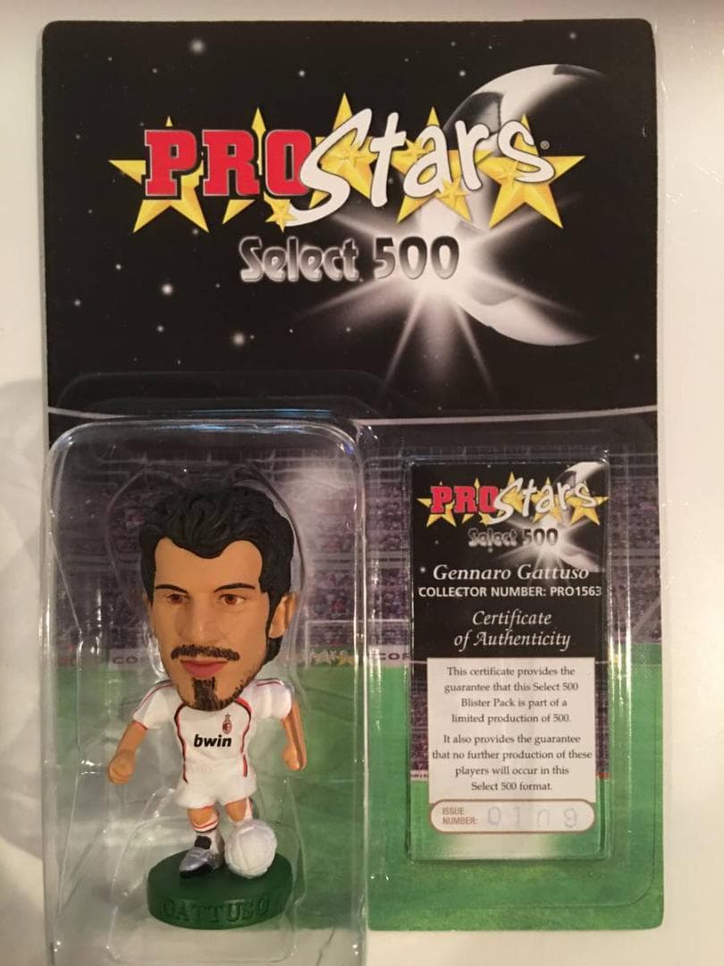 コリンシアン・セレクト500【ジェンナロ・ガットゥーゾ＊ACミラン/Ａ】×３体