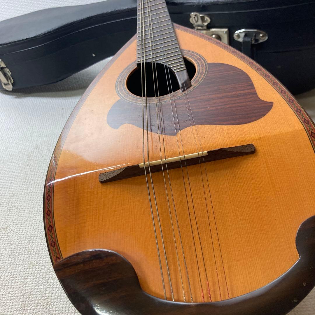 木製マンドリン 8弦 ケース付き　SUZUKI196890