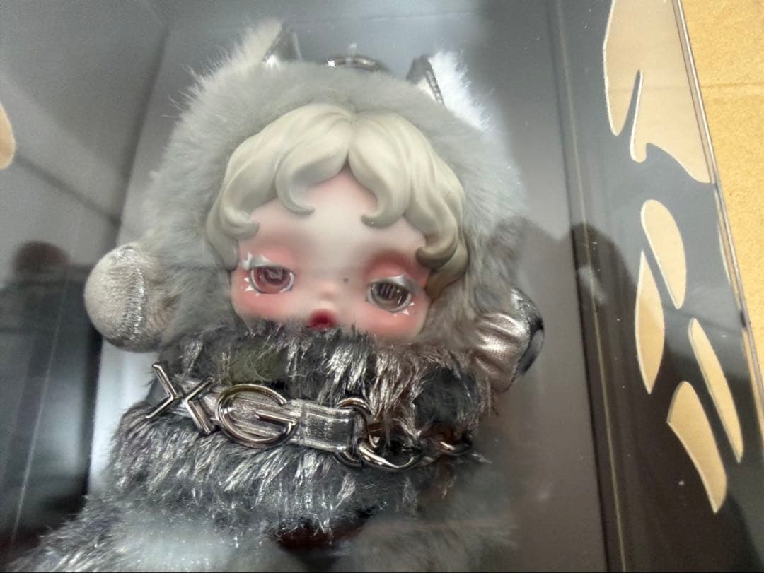 日本限定　SKULLPANDA × XG ぬいぐるみ　スカルパンダ