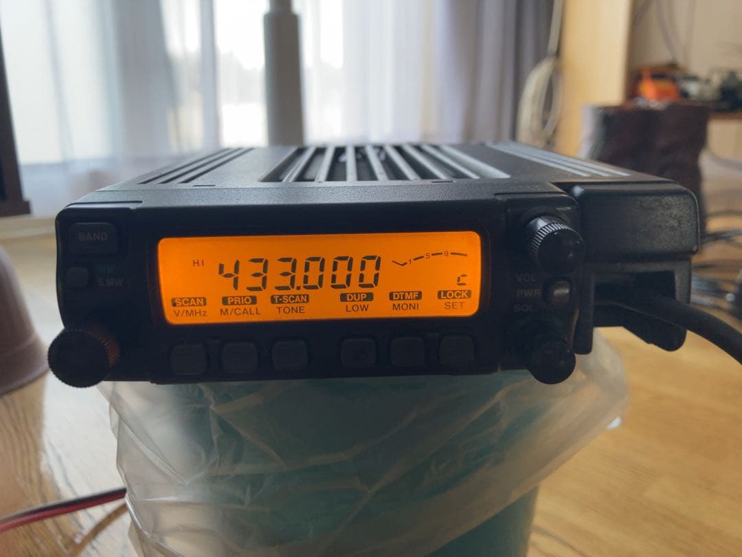 Icom IC-207D 無線機（アンテナ・基台セット）