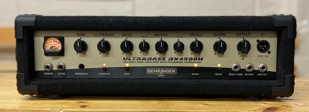 【底値】Behringer BX4500H ベースヘッド 動作良好