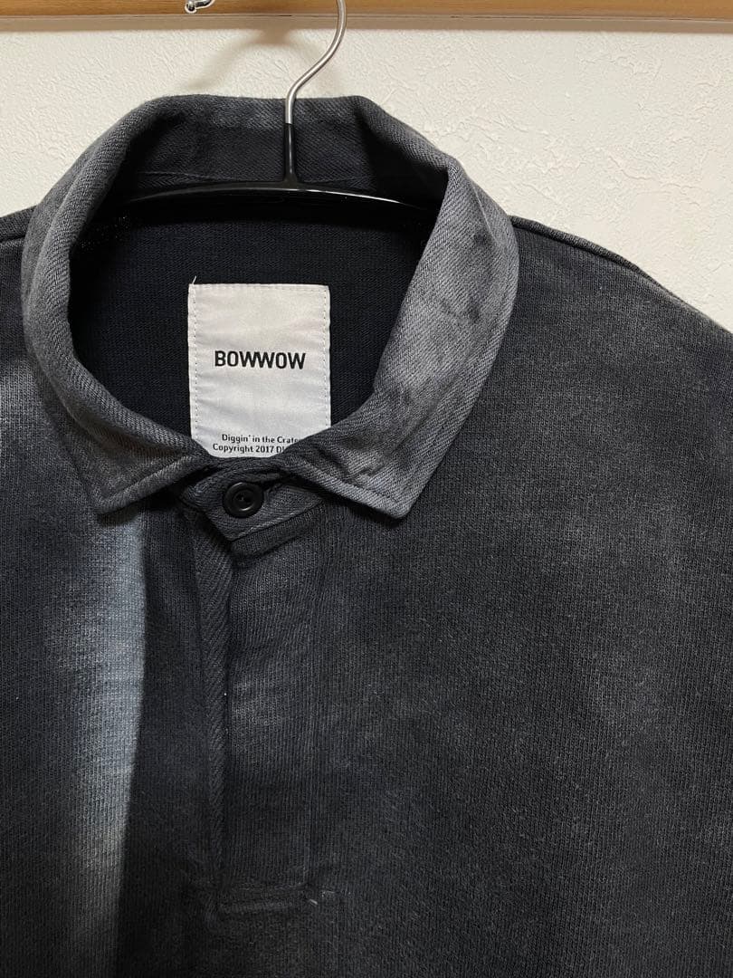 BOWWOW バウワウ　ポロシャツ　CLIMBING RUGBY SHIRTS