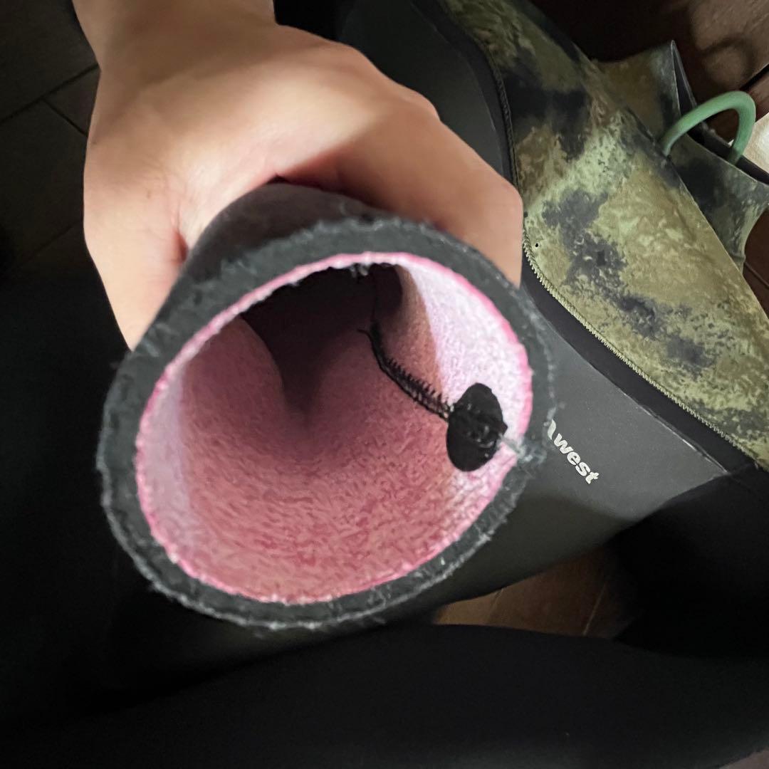 Wetsuit 5×3ブラック・カモフラージュ セミドライスーツ