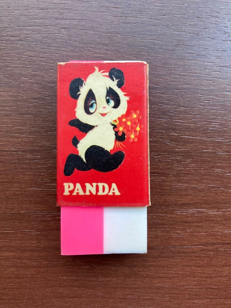 昭和サンリオ　パンダパルス　消しゴム　ホールマーク
