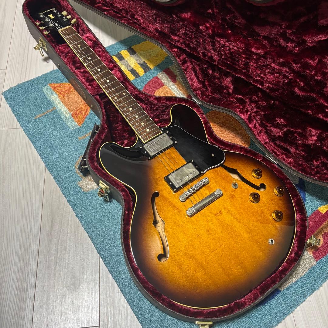 history gh-sa フジゲン製 ES-335タイプ セミアコ2002年製