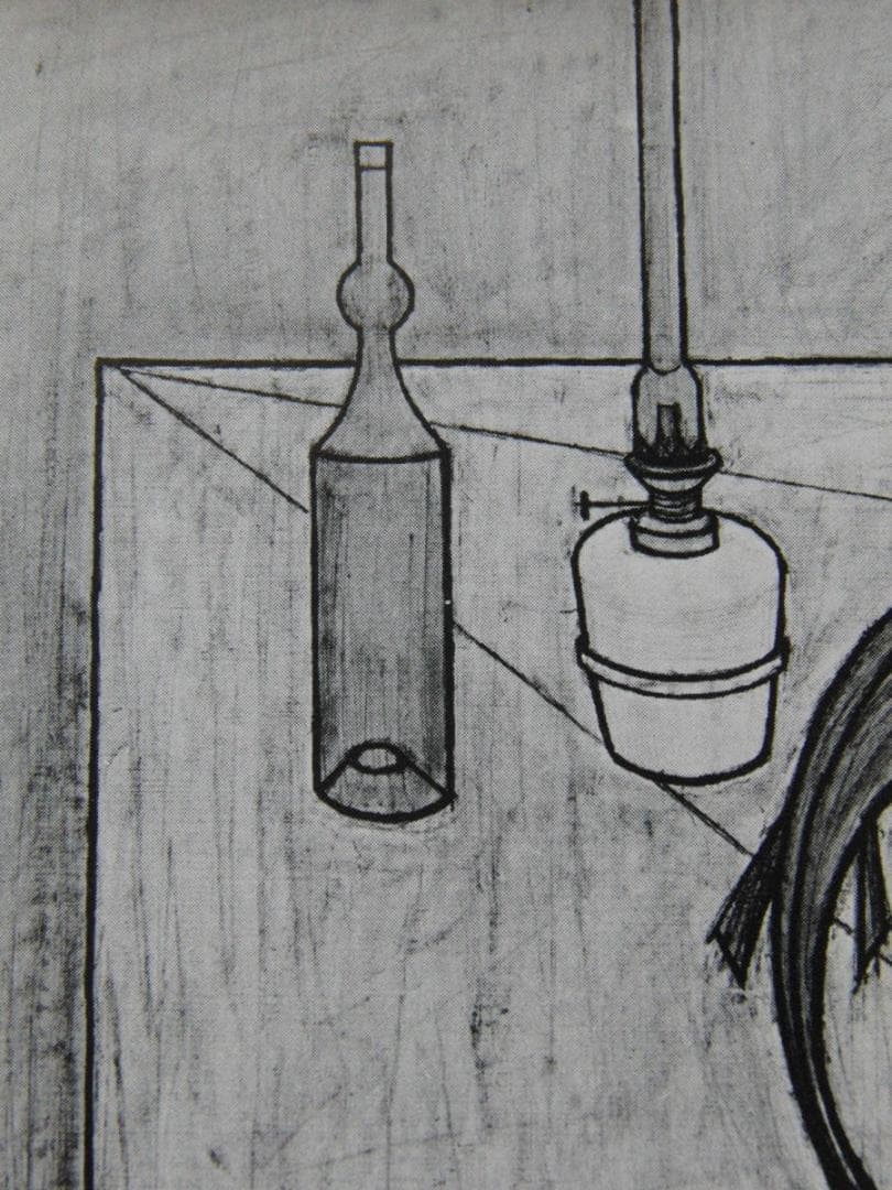 ベルナール・ビュッフェ【Nature morte aux poissons】