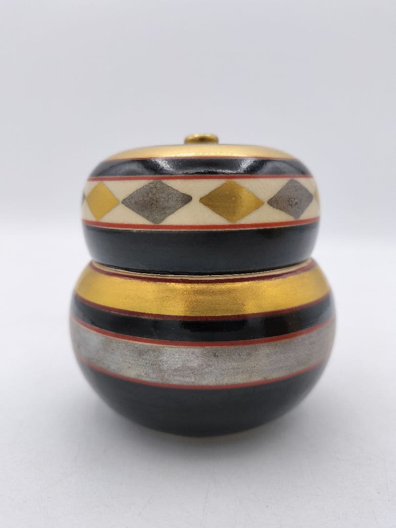 c840 茶器 瓢 独楽 通次阿山 木箱 茶道具 古物