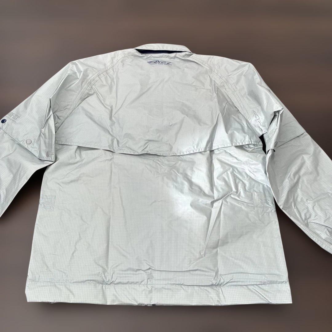 AXEL メンズ レインウェア グレー M ゴアテックス ゴルフ