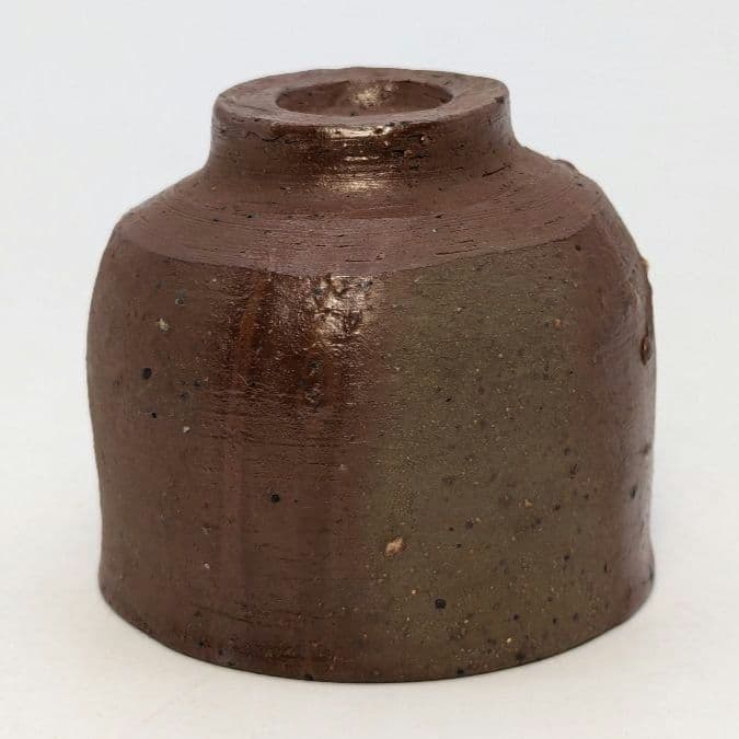 人間国宝 藤原雄 備前焼 緋襷酒呑 酒器 ぐい呑 酒盃 酒杯 お猪口 おちょこ