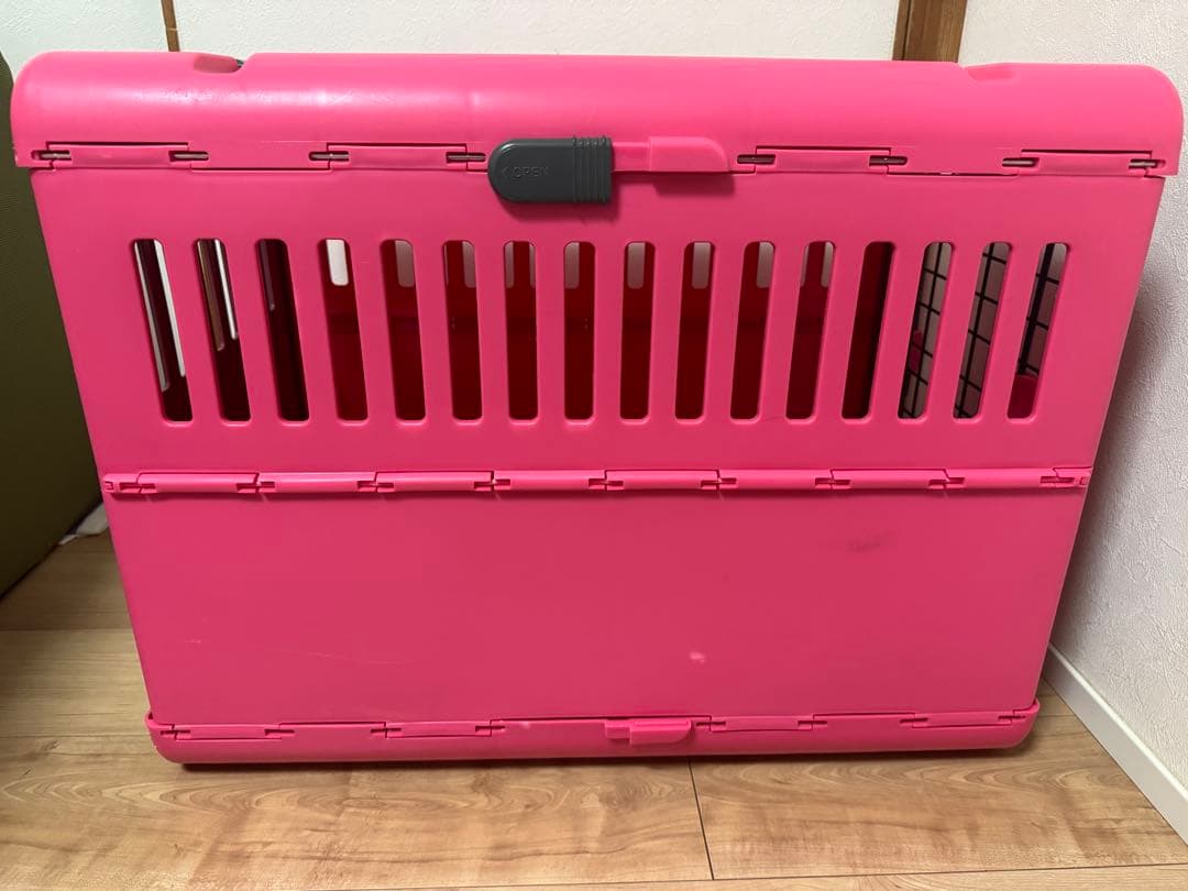 Richell リッチェル　キャンピングキャリー　折りたたみ　L