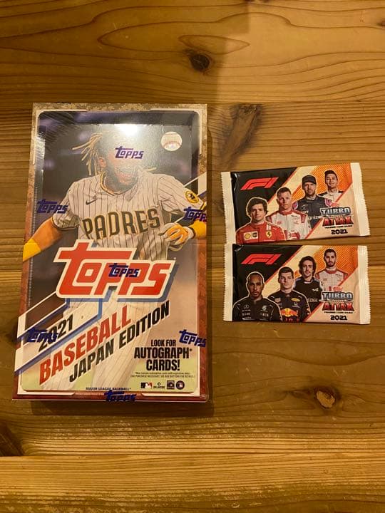 topps box 2021 未開封