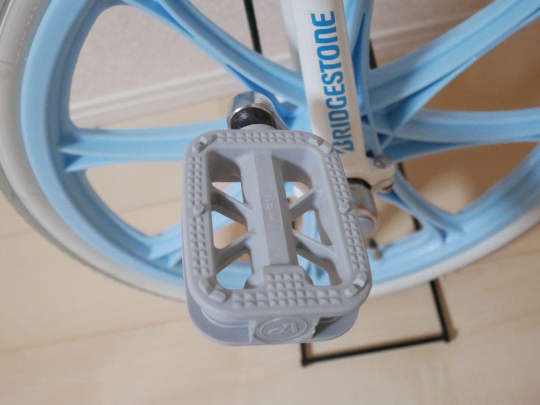 【美品】ブリジストン 一輪車 20インチ ブルー