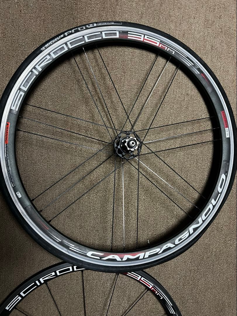 カンパニョーロ シロッコ35 ホイールセット カンパ11速 HG リムブレーキ