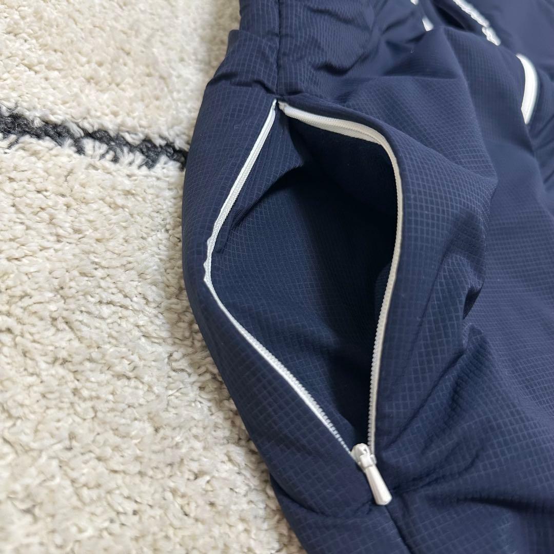 【超美品】and per se アンパスィネイビー ダウンジャケットサイズL L