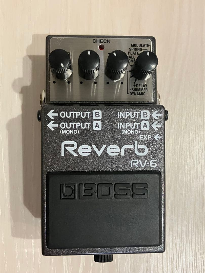 BOSS RV-6 Reverbリバーブ　エフェクター