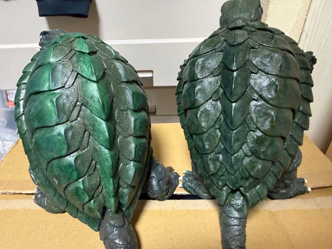 4体　ツクダホビー　ガメラ　ガメラ2 ギャオス　セガ　ガメラ3