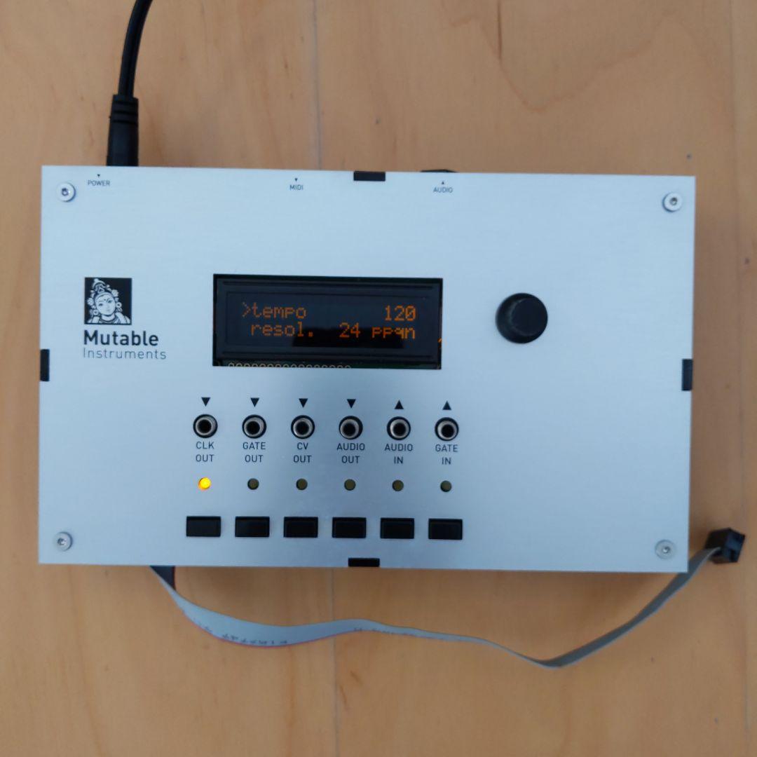 鍵盤楽器 Mutable Instruments Module Tester