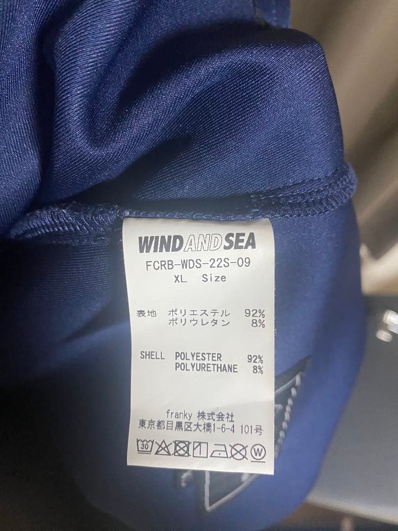 F.C. Real Bristol ネイビー パンツ WIND AND SEA