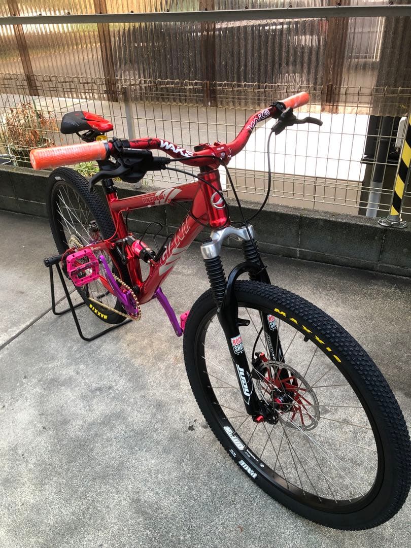 GIANT ANTHEM2フルサスマウンテンバイク26インチ‼️希少赤アンセム美車