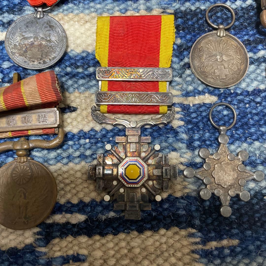 満州国 勲章】勲七位柱国章