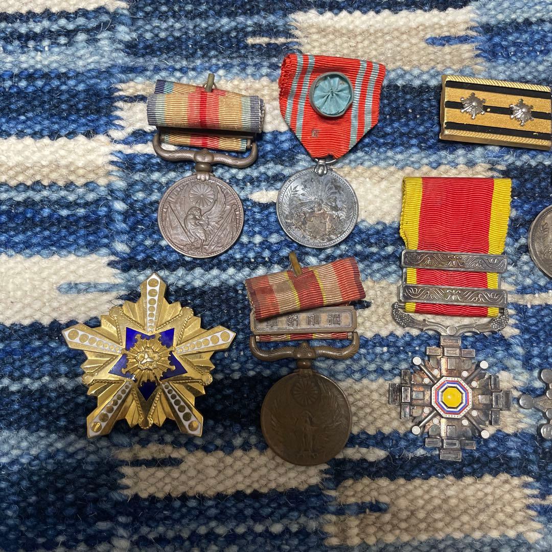 満州国 勲章】勲七位柱国章